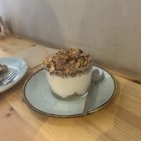 Crunchy yogurt   at Kaf in Copenhagen