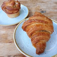 Just 2 of the many pastry options 🤩 at Kaf in Copenhagen