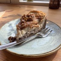 Pecan cheesecake   at Kaf in Copenhagen