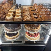 Some of the options.  at Kaf in Copenhagen