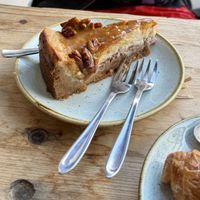 Pecan cheezecake   at Kaf in Copenhagen