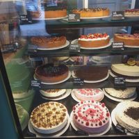 Cakes at Kaf in Copenhagen
