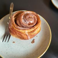 Cinnamon Roll at Kaf in Copenhagen