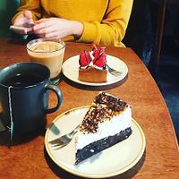 Virkelig lækre kager  at Kaf in Copenhagen