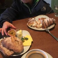 Bread, cheese and butter at Kaf in Copenhagen