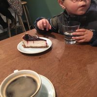 The cheesecake, the favorite 👌 at Kaf in Copenhagen