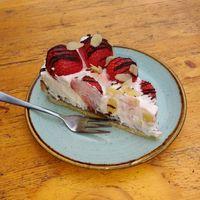 Strawberry tart at Kaf in Copenhagen