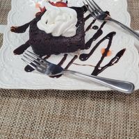 Vegan brownie at The Nomad Cafe in Melbourne