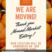 New location coming up! at The Nomad Cafe in Melbourne