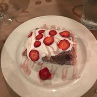 Strawberry shortcake at The Nomad Cafe in Melbourne