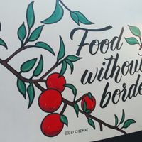 Mural  at Lentil As Anything - Thornbury in Thornbury