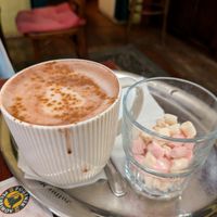 Hot Chocolate - 4/5. Nice with marshmallows but I missed sprayed whipped cream. at Blatouch in Prague