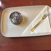 Chocolate cake  at Blatouch in Prague