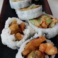Tempura veggie roll at Xin Bowl in Ridgecrest