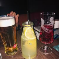 our drinks  at Mono Kitchen in Gdansk