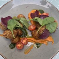 Vegan Kotlety “bean balls” at Mono Kitchen in Gdansk