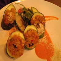 Vegan dish in Mono Kitchen at Mono Kitchen in Gdansk