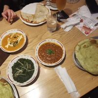 Curries and nans at Milan Nataraj in Tokyo