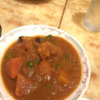 Vegetable curry  at Milan Nataraj in Tokyo