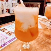 mango lassi at Milan Nataraj in Tokyo