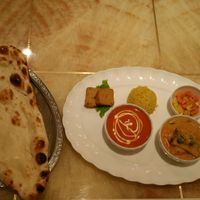 Mild curry set at Milan Nataraj in Tokyo