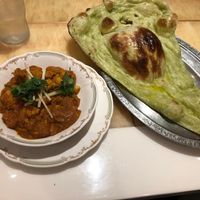 Aloo gobi at Milan Nataraj in Tokyo