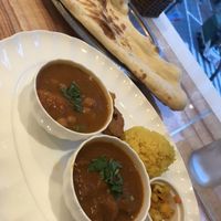 Cheapest Dinner Set (about 2000yen)  at Milan Nataraj in Tokyo