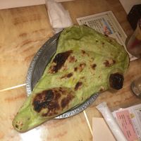 Vegan nan at Milan Nataraj in Tokyo