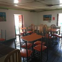 upstairs at Nature's Center Vegetarian Restaurant in Cajamarca
