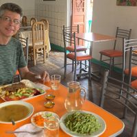  at Nature's Center Vegetarian Restaurant in Cajamarca