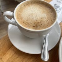 Oat milk latte at Uncommon Ground in Chicago