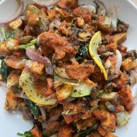 Vegan hash at Uncommon Ground in Chicago