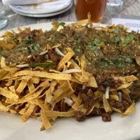 Vegan chilaquiles  at Uncommon Ground in Chicago