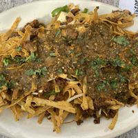 Vegan chilaquiles  at Uncommon Ground in Chicago