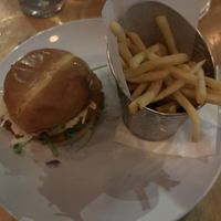 Vegan chicken sandwich  at Uncommon Ground in Chicago