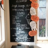 Ice Cream Menu at Sugar Plum in Seattle