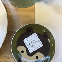 Loved the dishware! at Vegan Heaven in Taipei