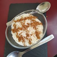 Arroz doce at Maria Portuguesa Tapas in Coimbra