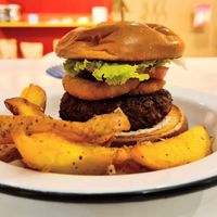 Buffy at Las Chicas Vegan in Belo Horizonte