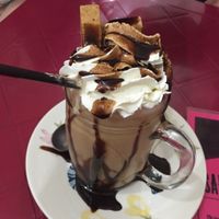 Milkshake de paçoca  at Las Chicas Vegan in Belo Horizonte