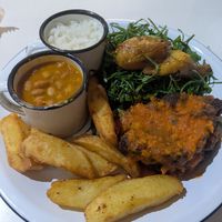 PF ("prato feito") at Las Chicas Vegan in Belo Horizonte