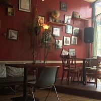 cute place! at Cafe Mustache in Chicago