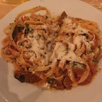 Sausage pasta 😋 at Tutto Bene in Christchurch