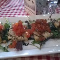 Bruschetta at Tutto Bene in Christchurch