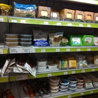 big fridge at Herbolario Navarro - San Vicente in Valencia