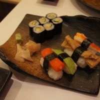 Veggie Sushi set at Mr Genki - Rama II in Bangkok