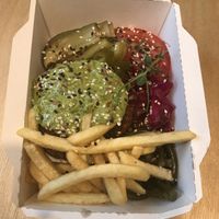 Falafel at Vegan Day in Kazan