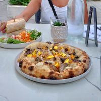 The salad dressing may have been the best part. at Love Life Cafe in Miami