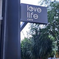 Entrance at Love Life Cafe in Miami