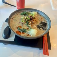 Ramen. As you can see my partner had finished his meal and they had taken his plate away by the time this came out. That’s how long the wait wass  at Love Life Cafe in Miami